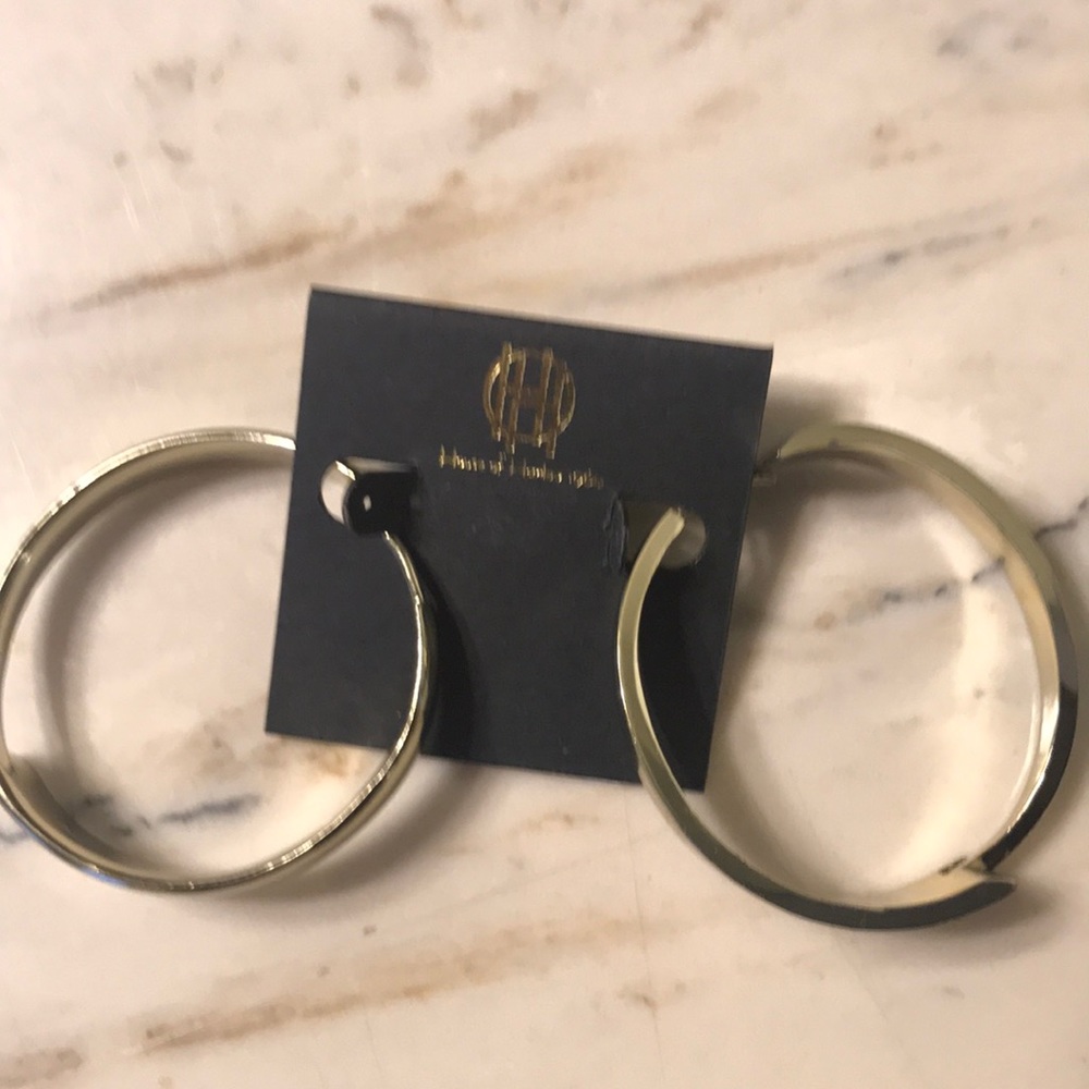 Earrings worn couple times.